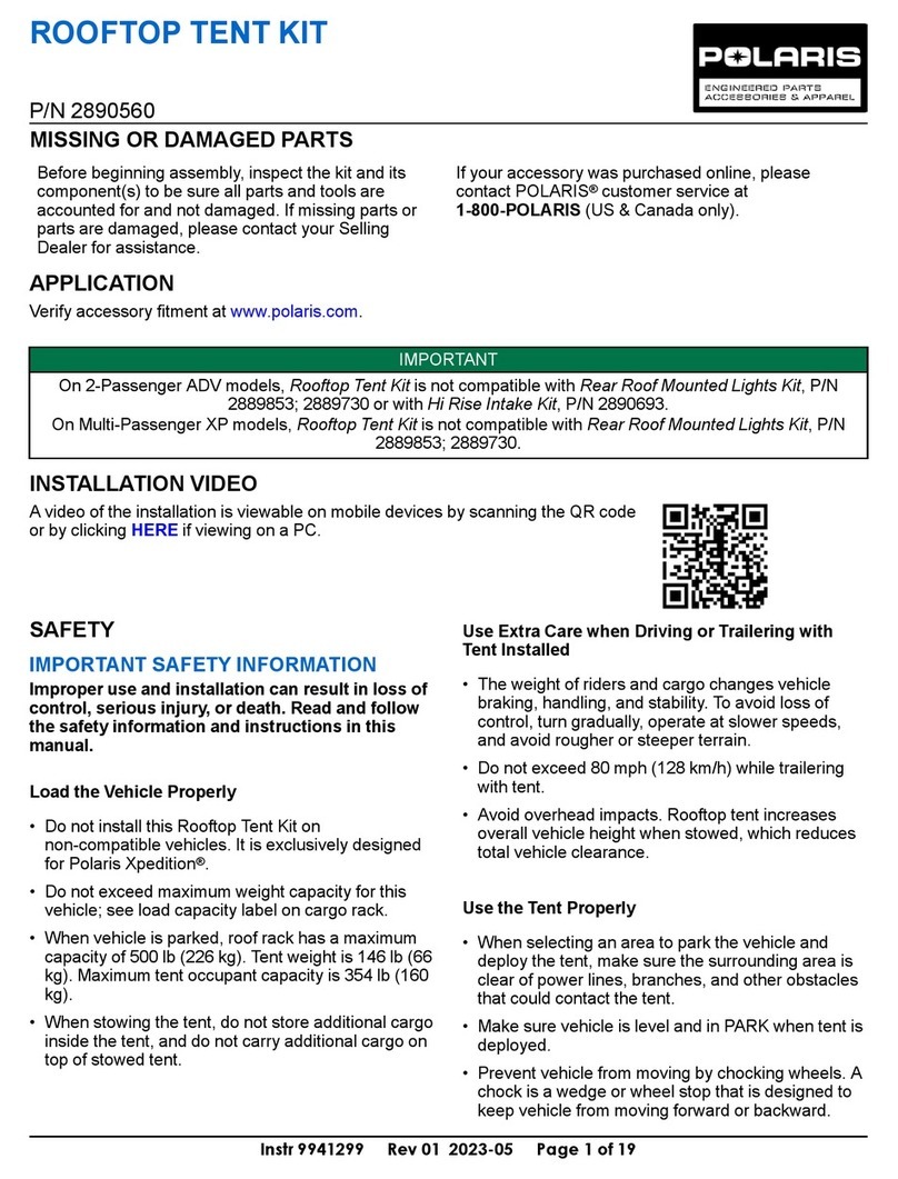 Polaris 2890560 manual