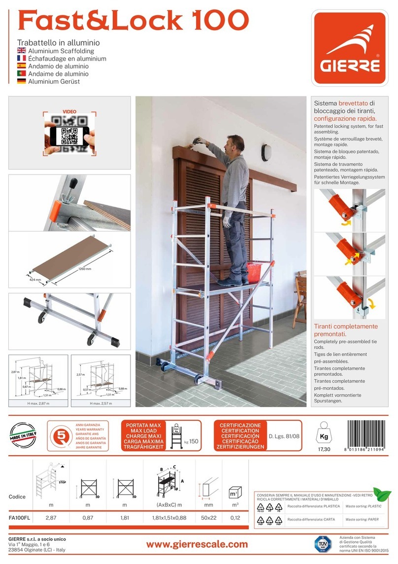 GIERRE FA100FL quick start guide