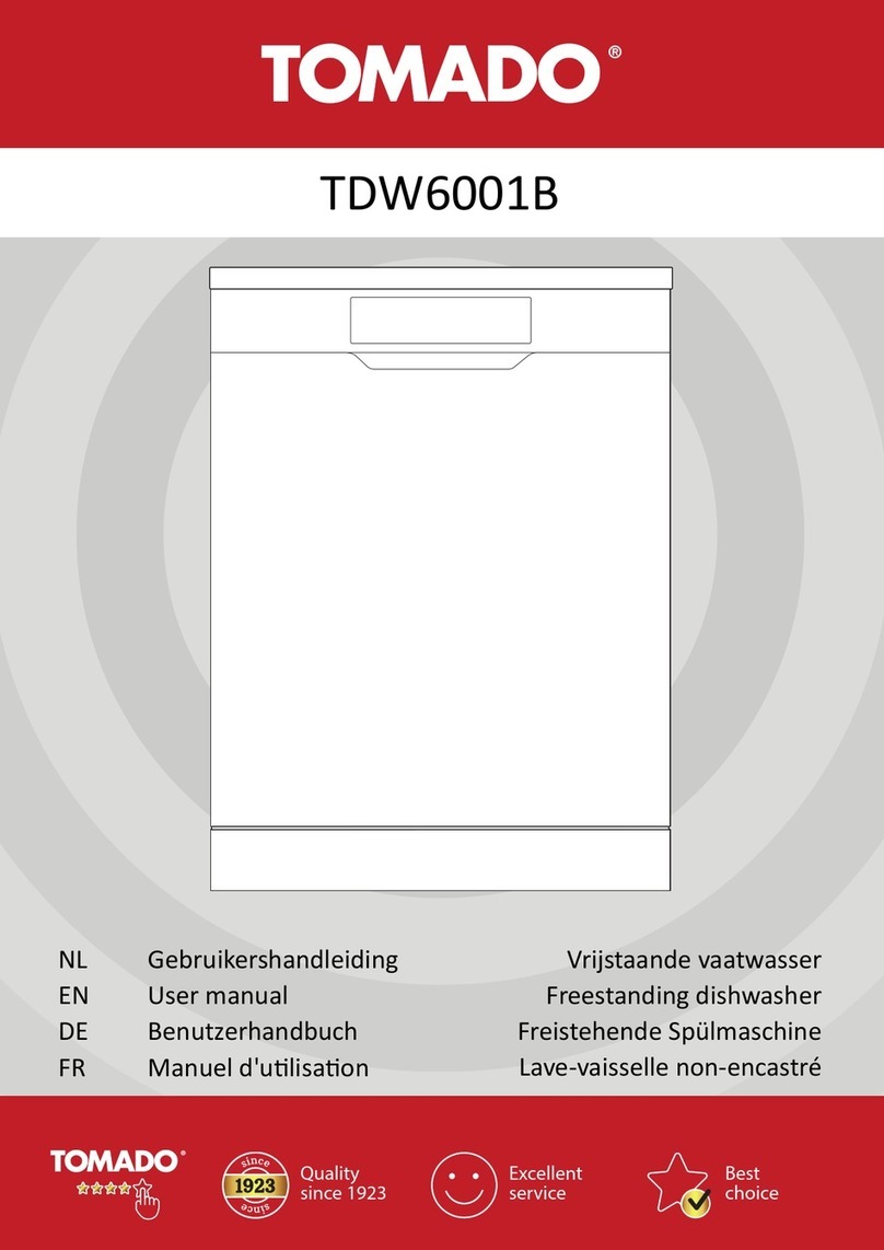 tomado TDW6001B user manual
