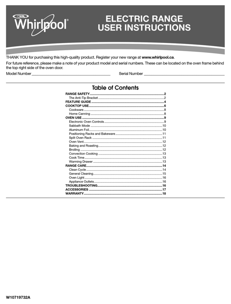 Whirlpool YWFE745H0FS User instructions