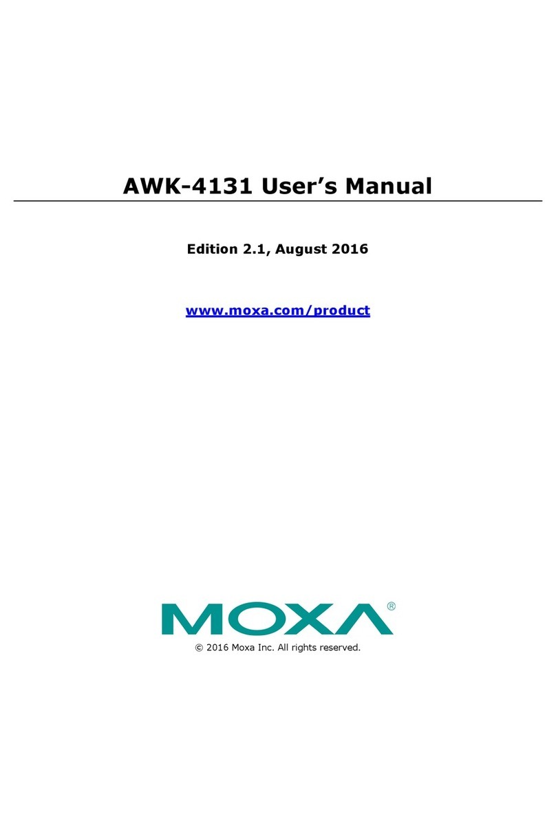 Moxa Technologies AWK-4131 user manual