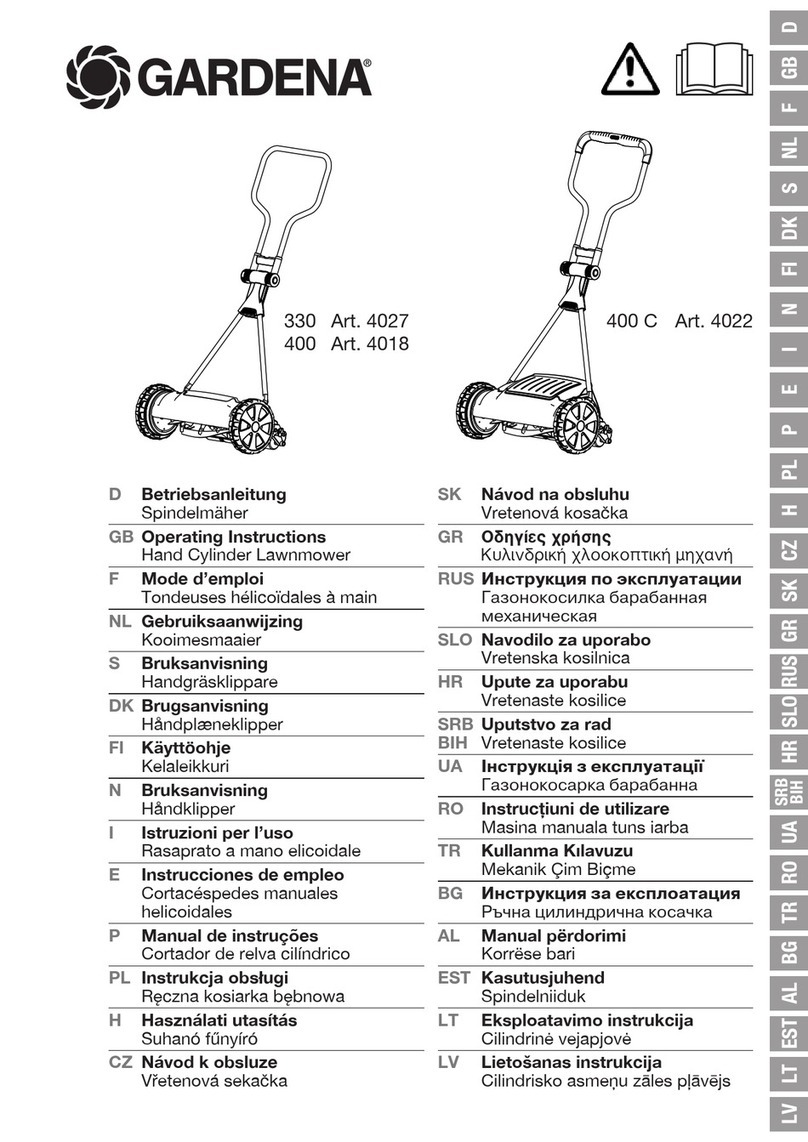 Gardena 4027 operating instructions