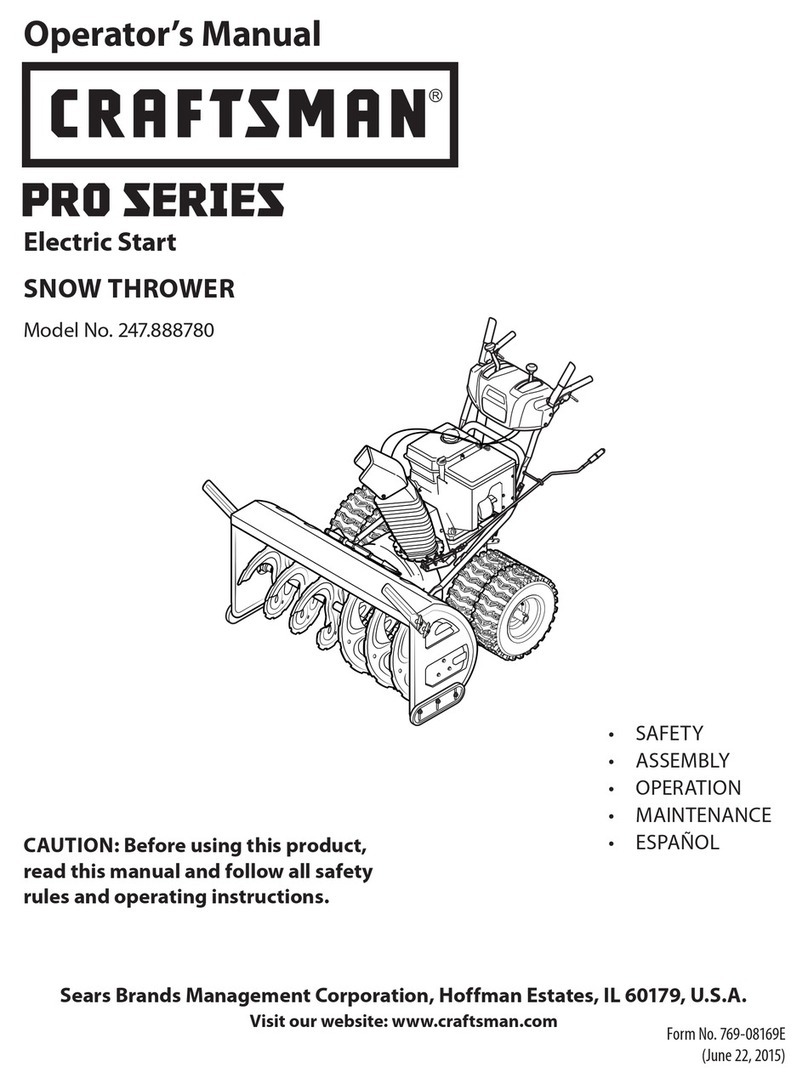 Craftsman PRO series Operator's manual