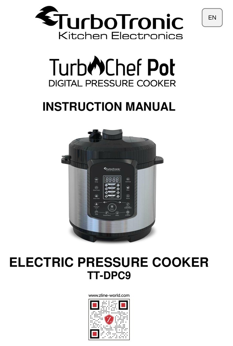 TurboTronic TurboChef Pot TT-DPC9 instruction manual