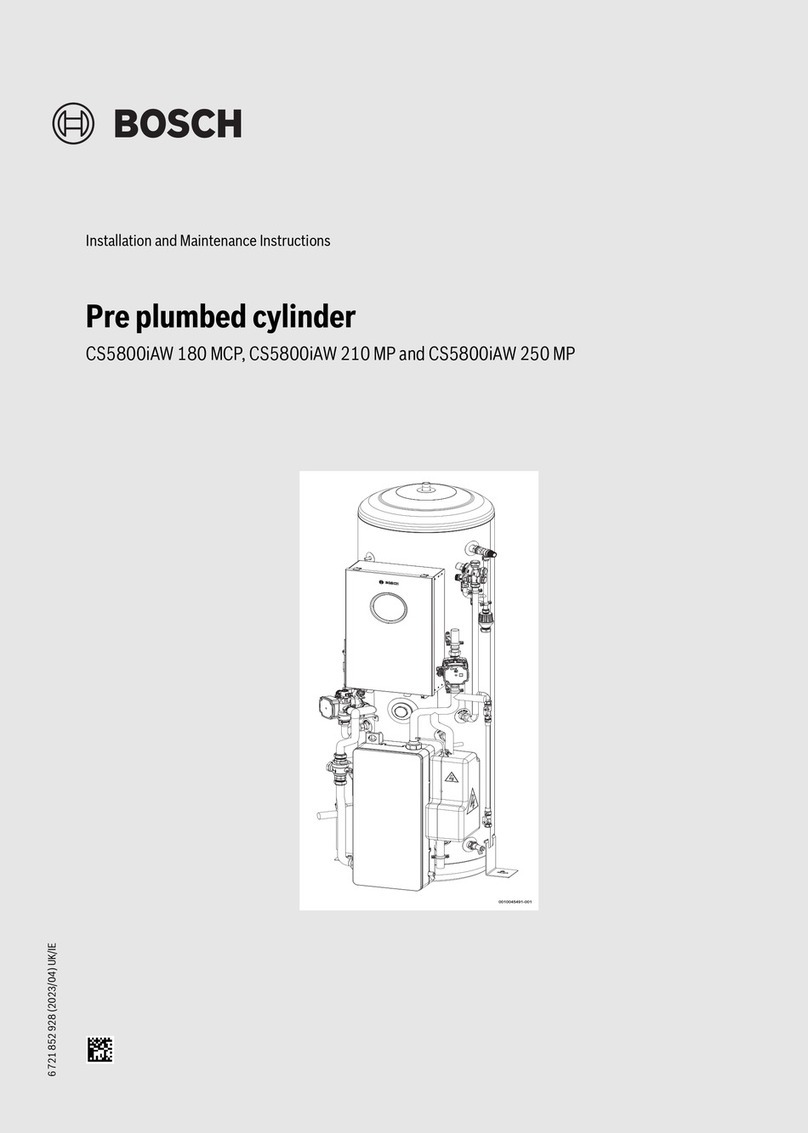 Bosch CS5800iAW 180 MCP User manual