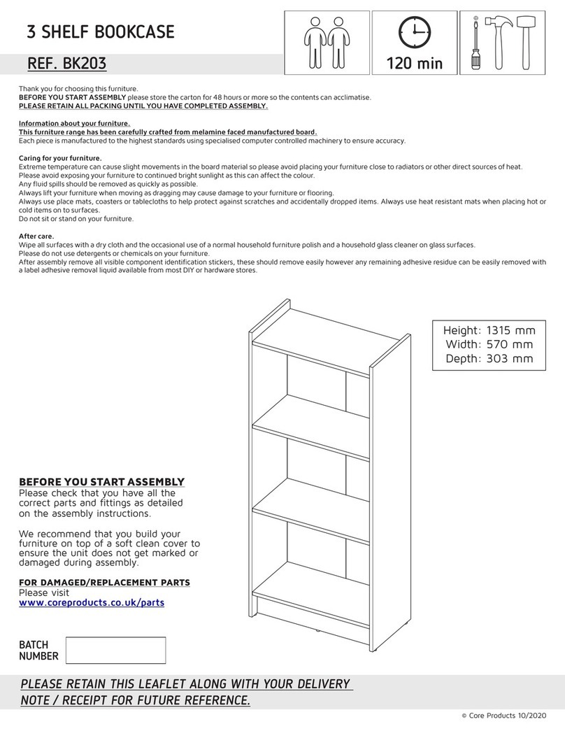 Core Products BK203 User manual