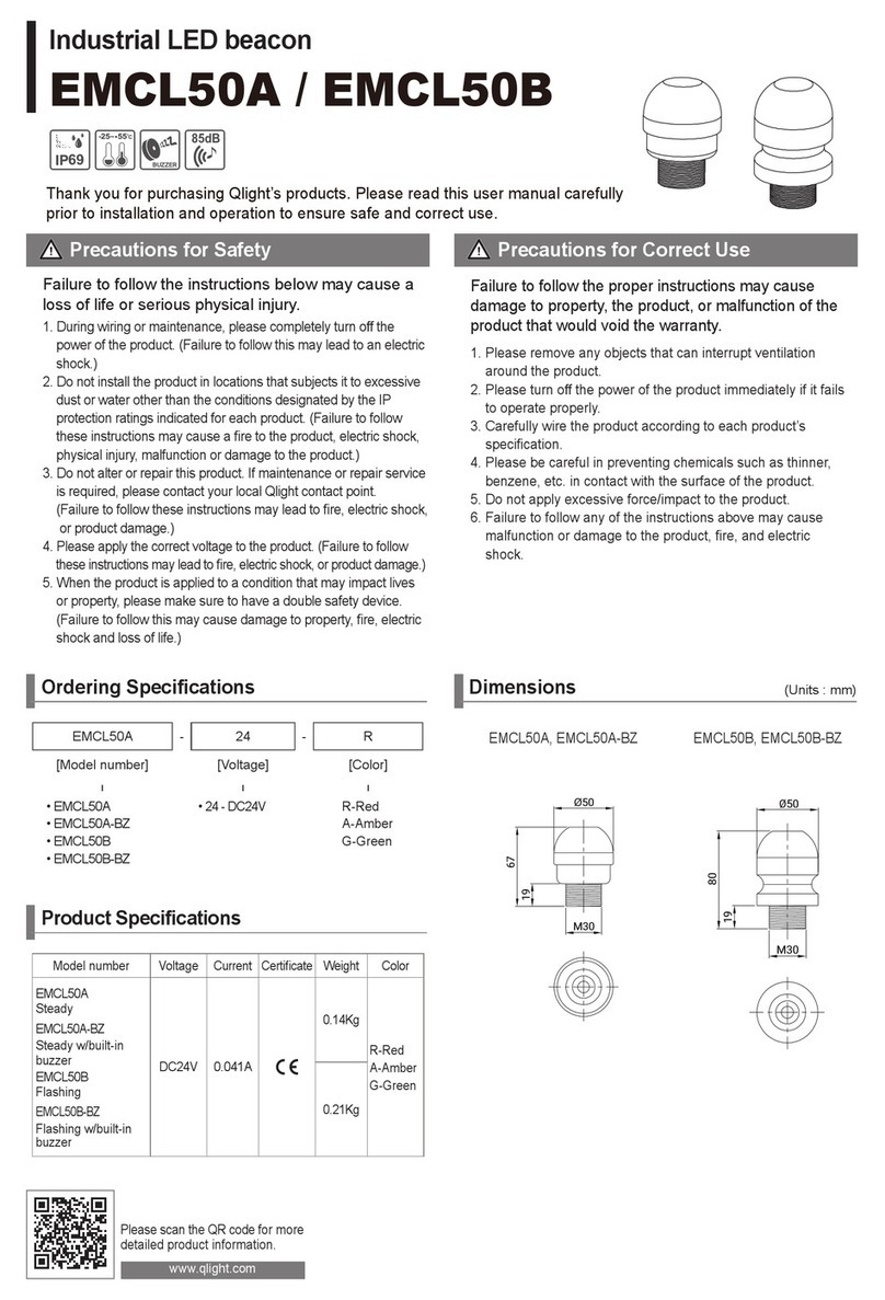 Qlight EMCL50A User manual Qlight EMCL50A User manual