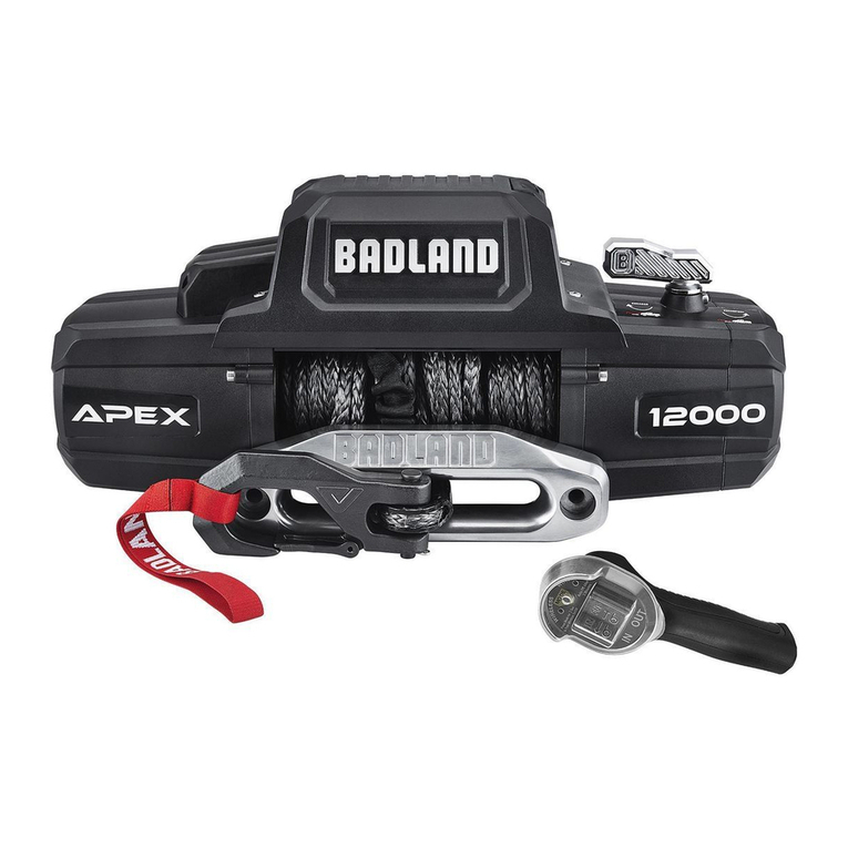 Badland APEX 12000 user manual