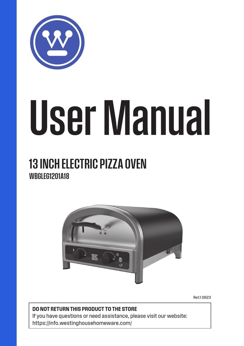 Westinghouse WBGLEG1201A18 user manual