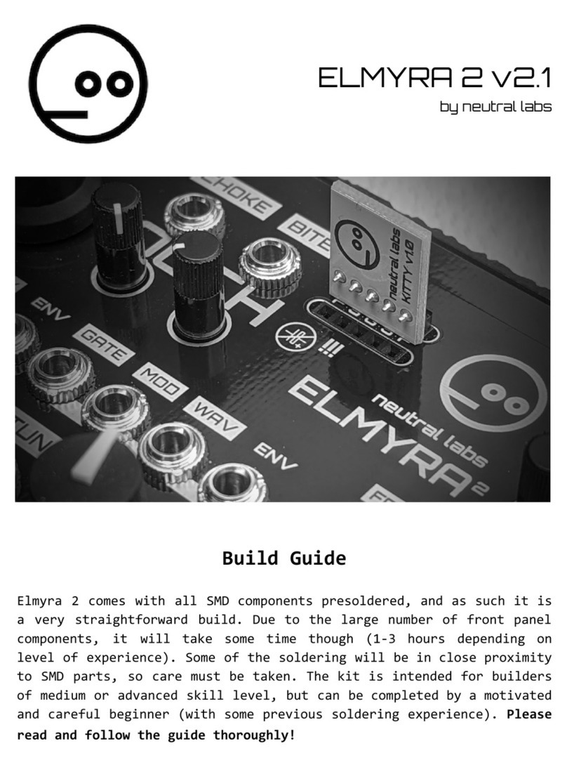 neutral labs ELMYRA 2 User manual