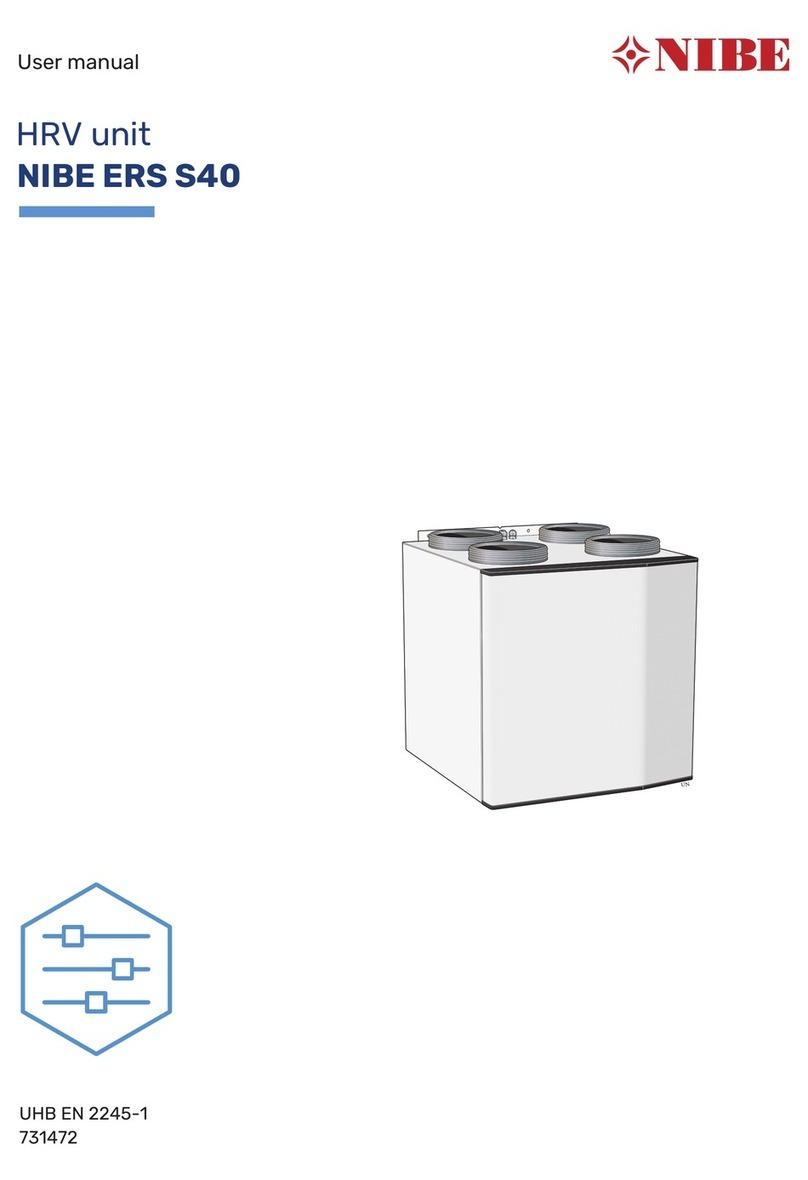 Nibe ERS S40 User manual