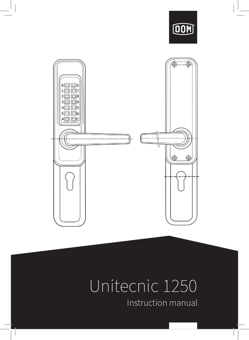 DOM Unitecnic 1250 instruction manual