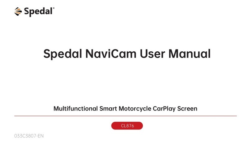 Spedal NaviCam CL876 user manual