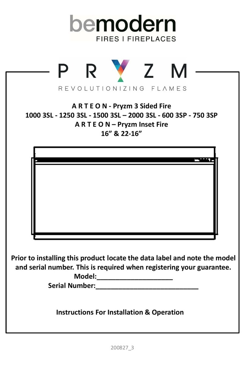 bemodern Arteon Pryzm 10003SL User manual