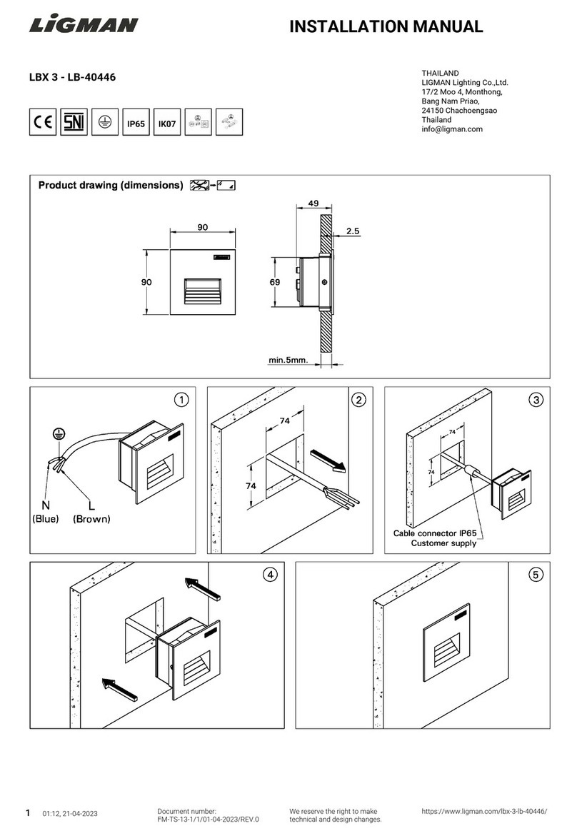 LIGMAN LBX 3 User manual