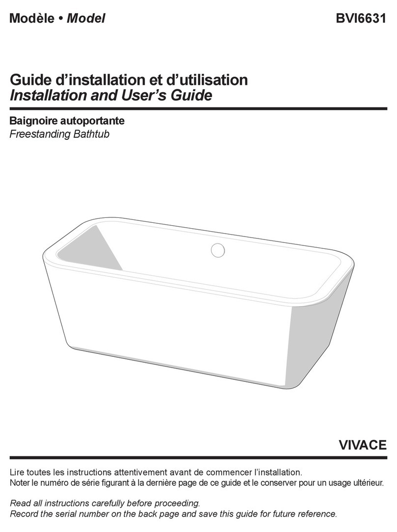 Fleurco BVI6631 Installation and user guide