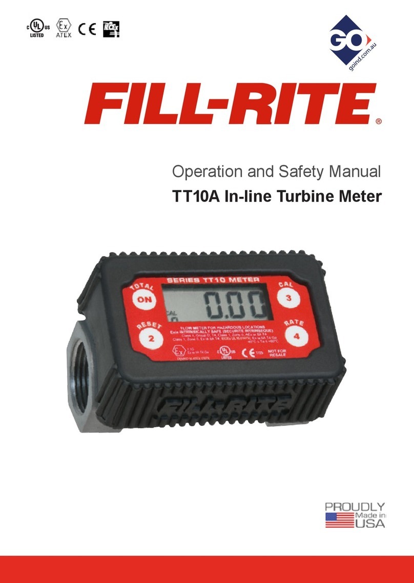 FILL-RITE TT10A Use and care manual