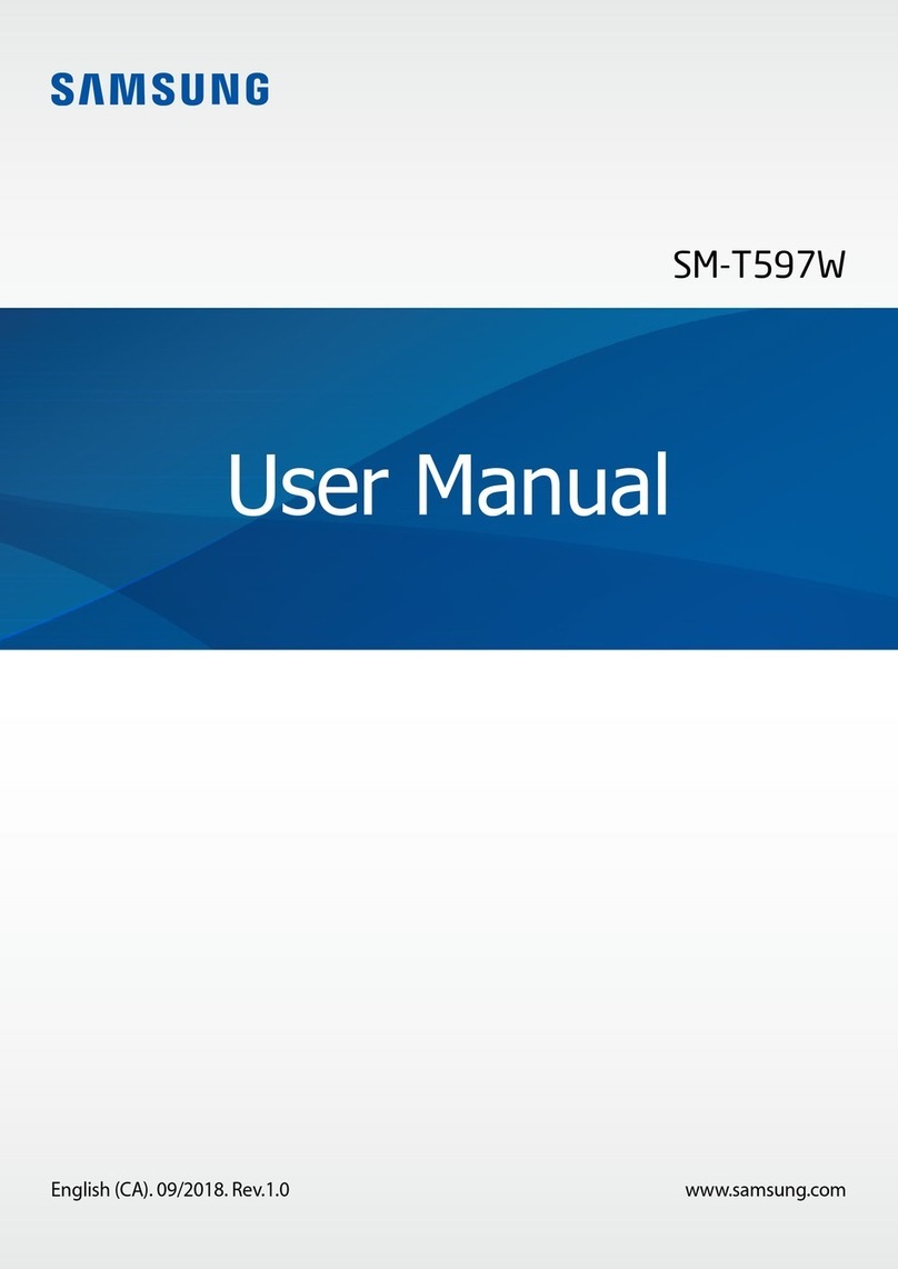 Samsung SM-T597W User manual