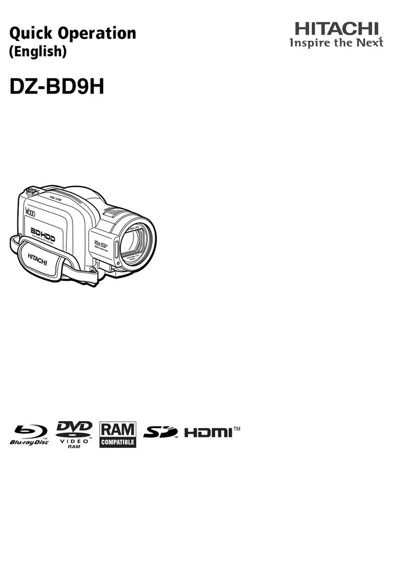 Hitachi DZ-BD9H User manual