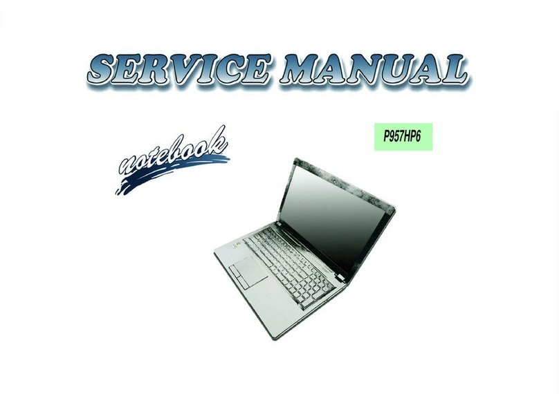 Clevo P957HP6 Service manual