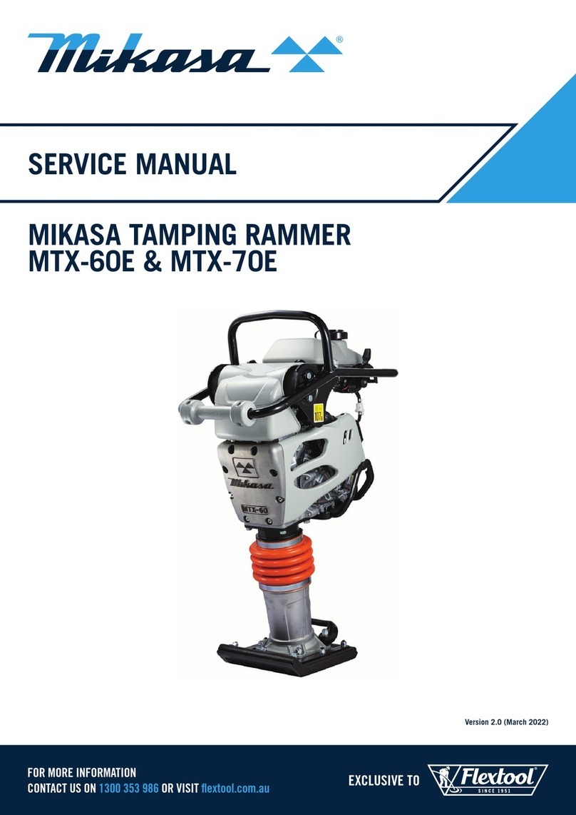 Mikasa MTX Series Service manual