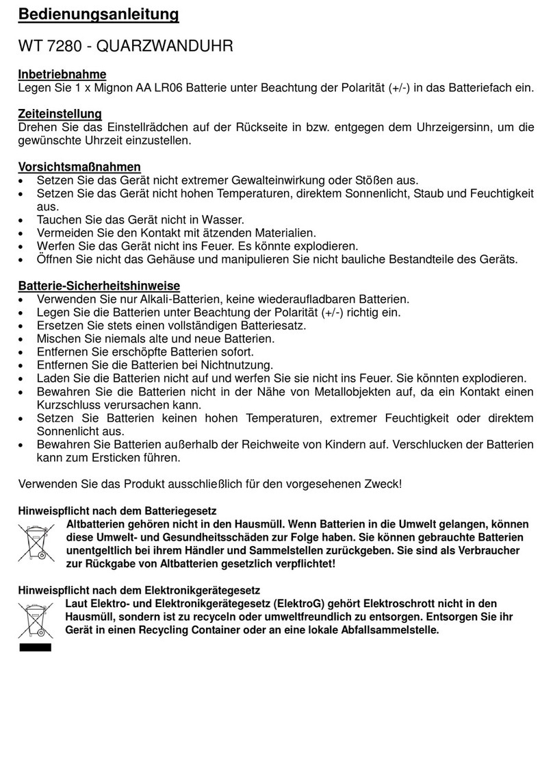 Technoline WT 7280 User manual