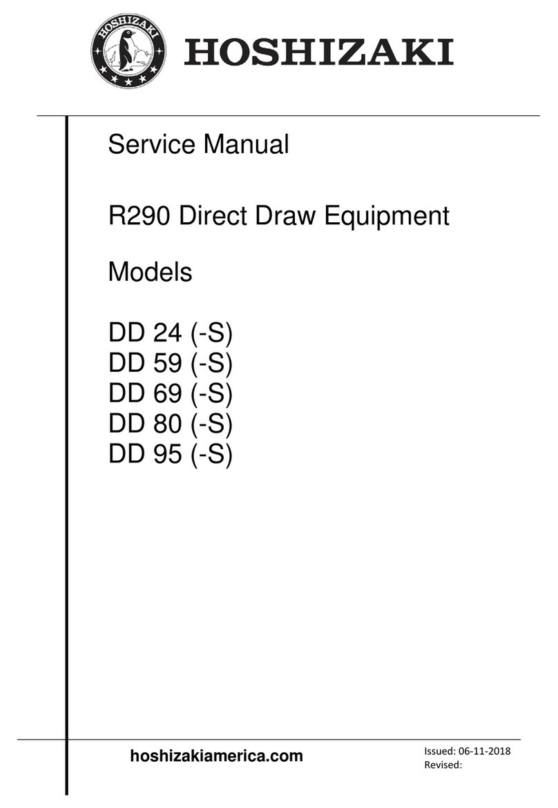 Hoshizaki DD 24-S User manual