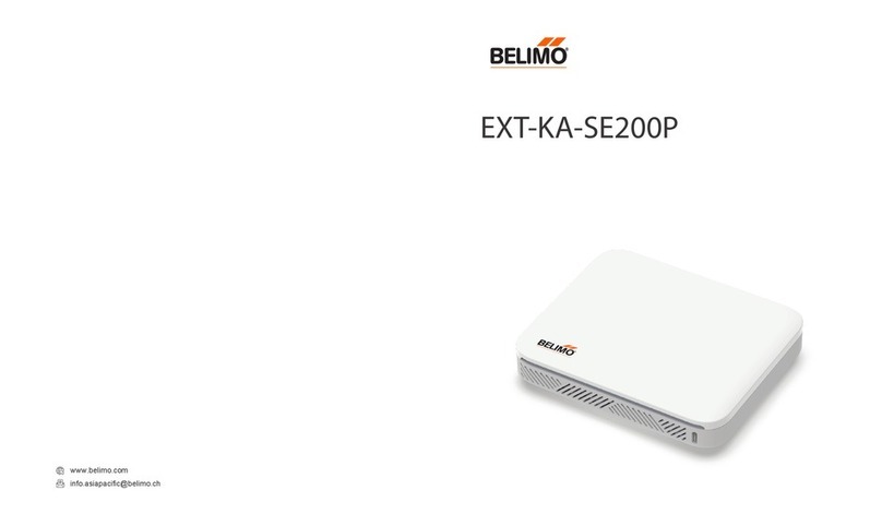 Belimo EXT-KA-SE200P user manual