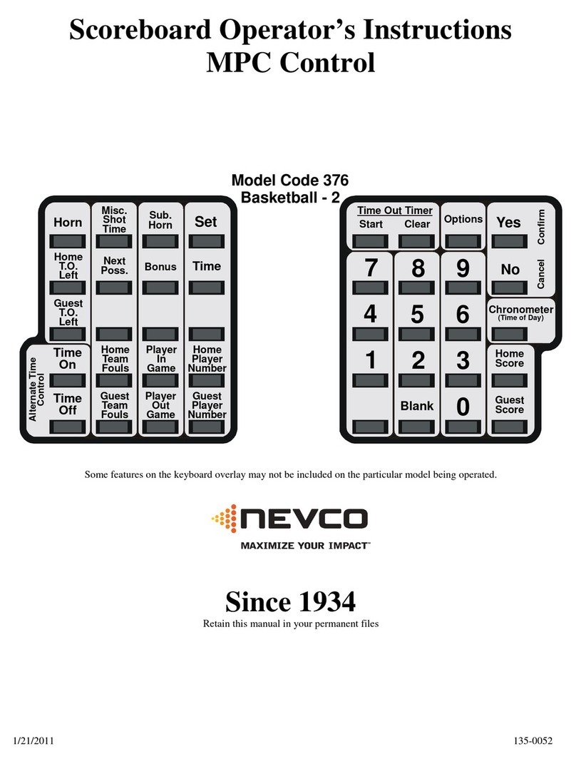 Nevco 376 Specifications