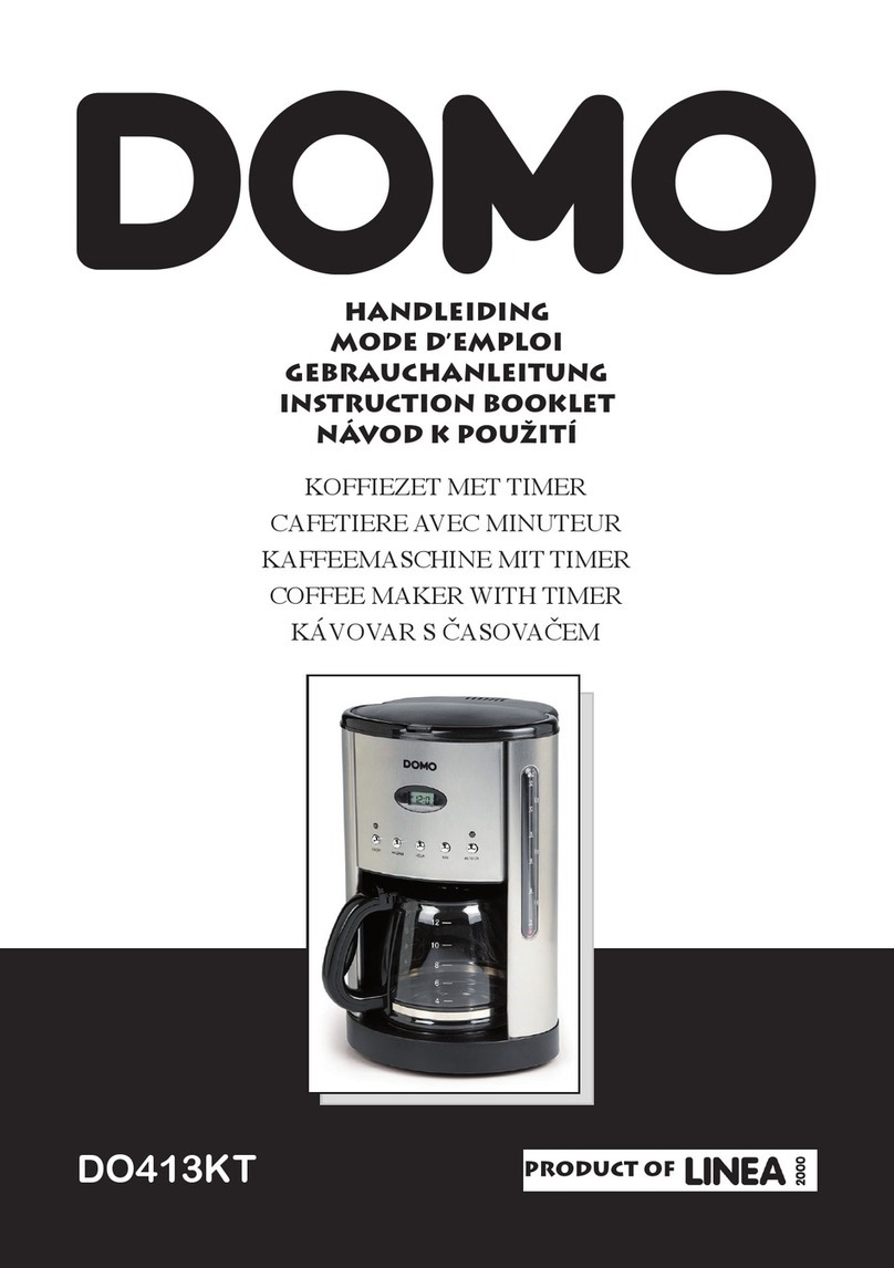 Linea 2000 DOMO DO413KT Instruction booklet