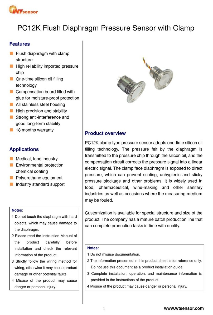 WT sensor PC12K quick start guide