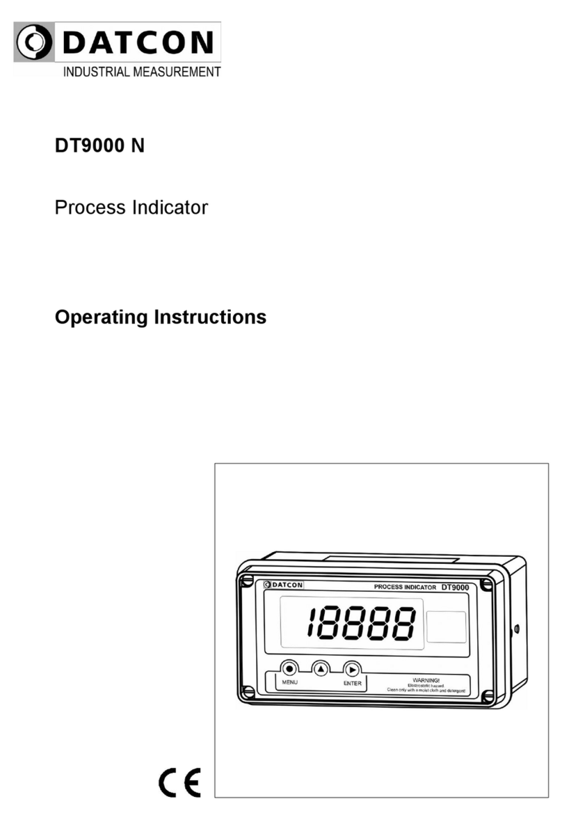 Datcon DT9000 N operating instructions