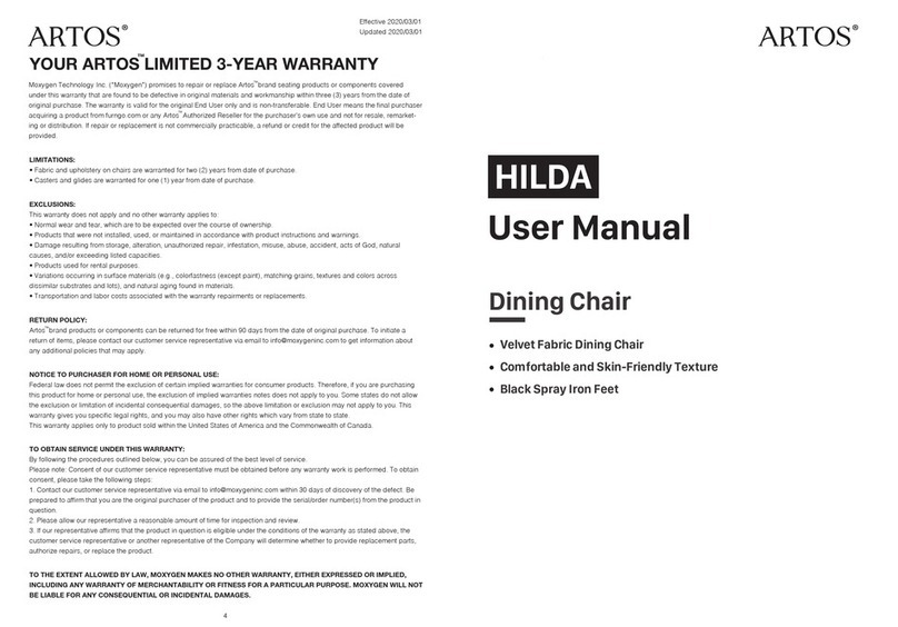 Artos HILDA user manual