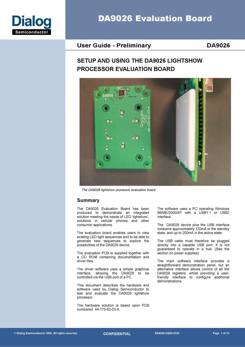 Dialog DA9026 user guide