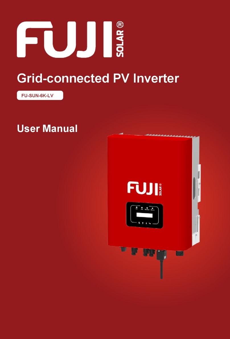 FujiFilm SOLAR FU-SUN-6K-LV user manual
