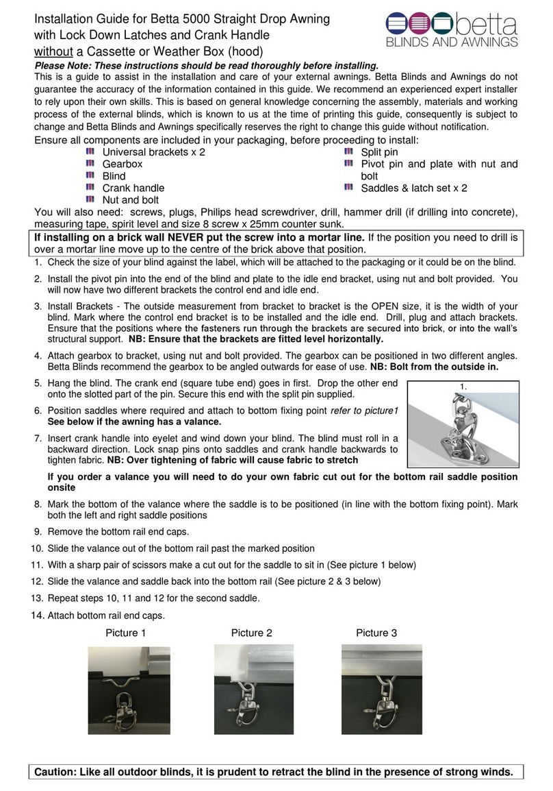 Betta 5000 installation guide Betta 5000 installation guide