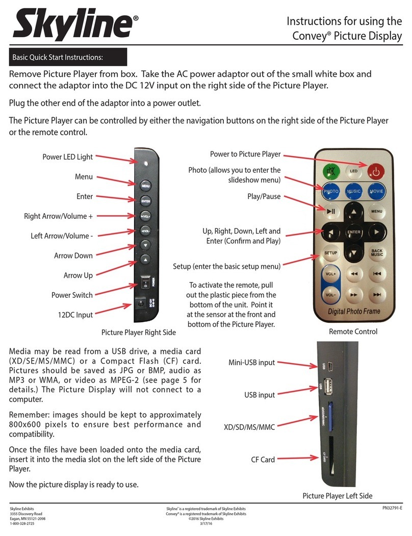 SkyLine Convey User manual