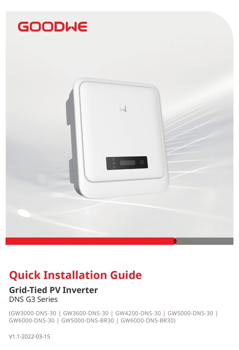 Goodwe GW5000-DNS-BR30 User manual