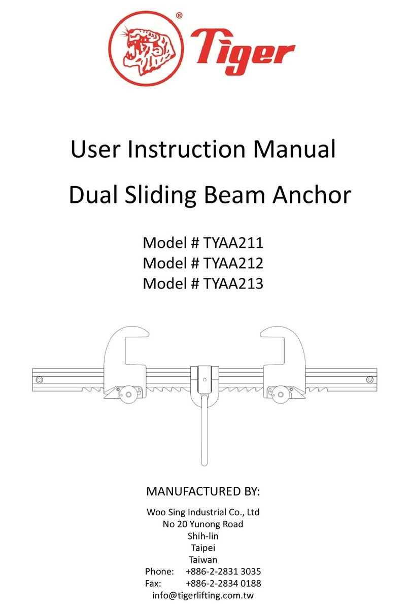 Tiger TYAA211 User instruction manual