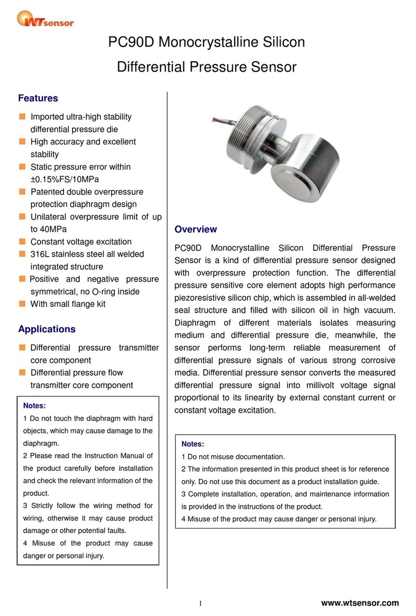 WT sensor PC90D quick start guide
