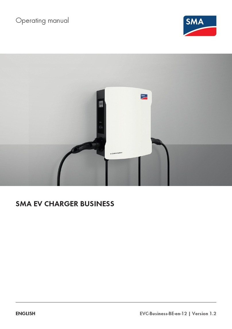 SMA EV CHARGER BUSINESS User manual