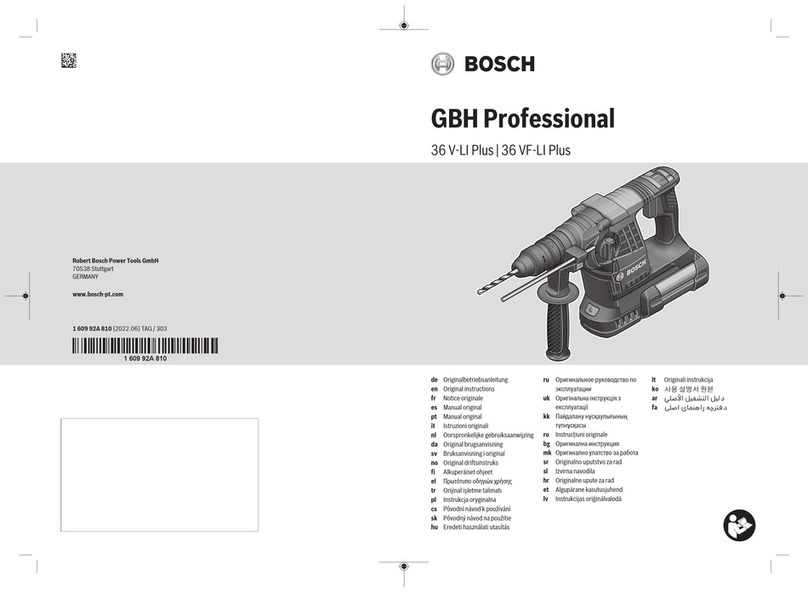 Bosch 0611907076 User manual Bosch 0611907076 User manual