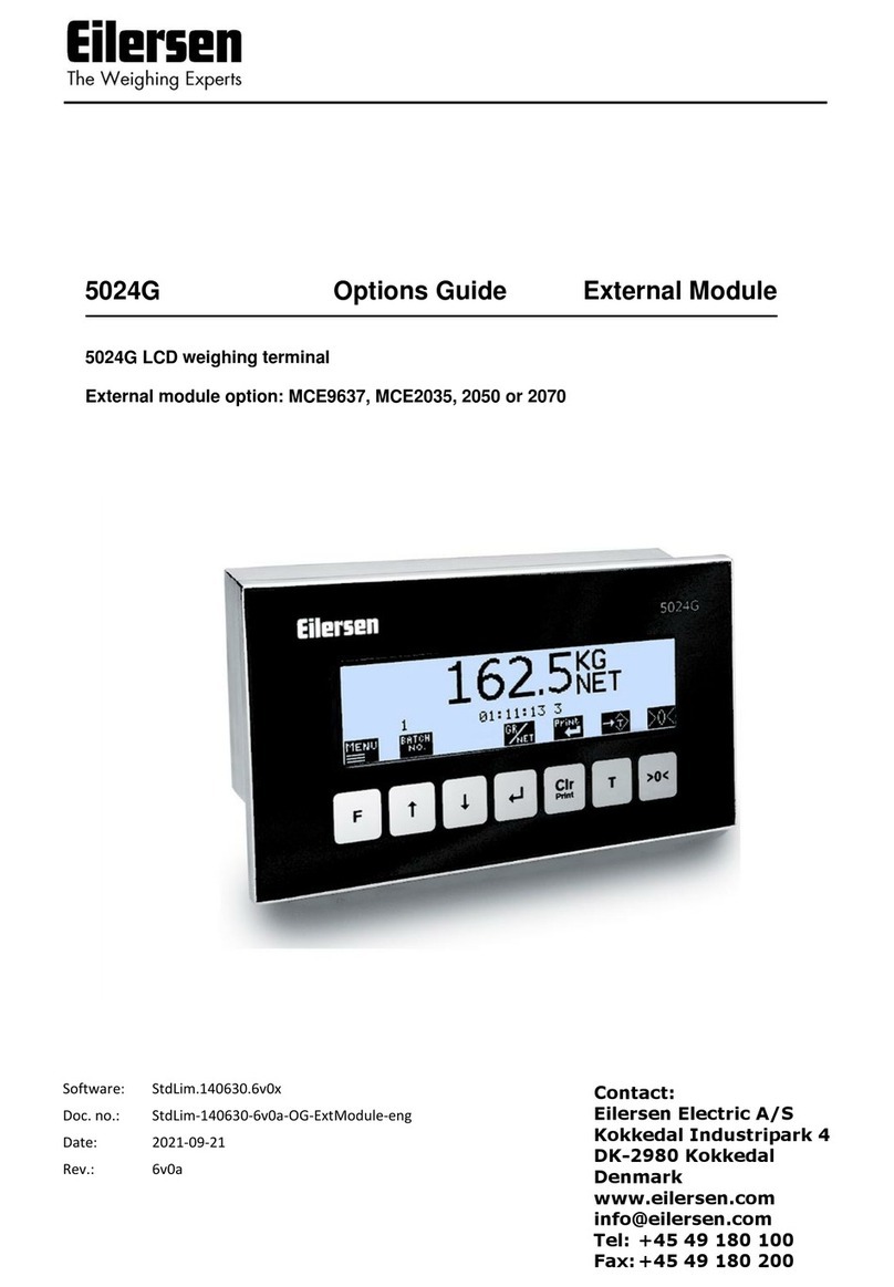 Eilersen 5024G User manual