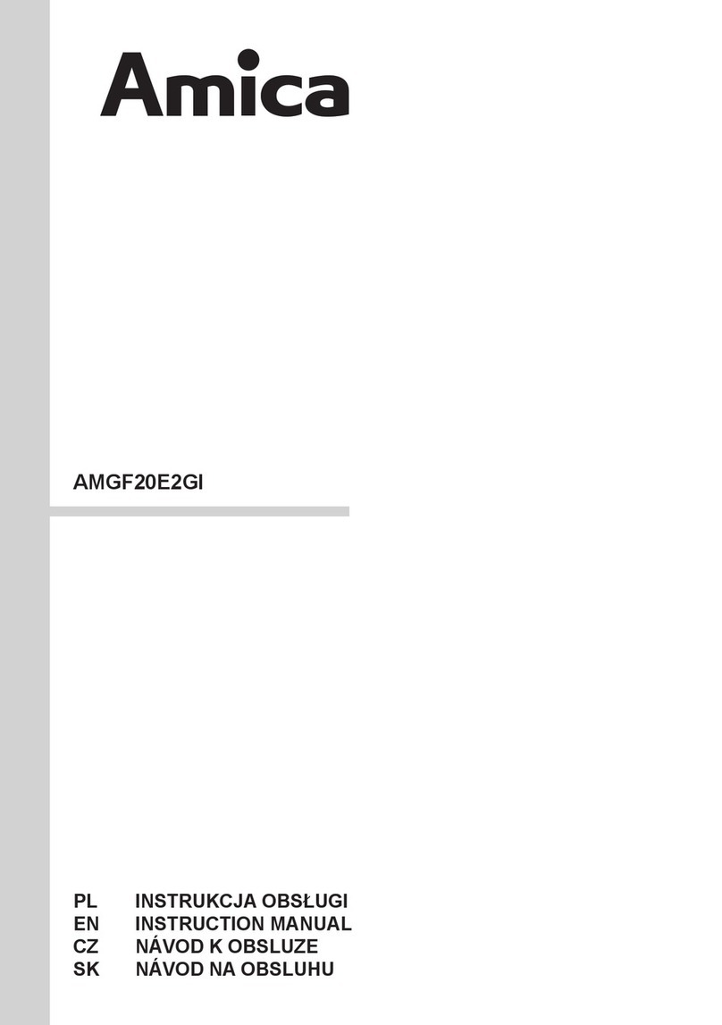 Amica AMGF20E2GI instruction manual