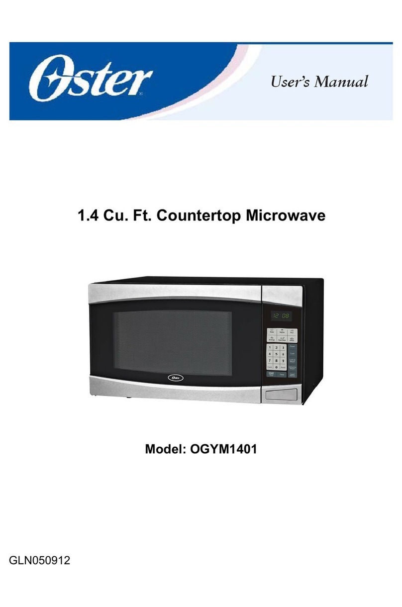 Oster OGYM1401 User manual