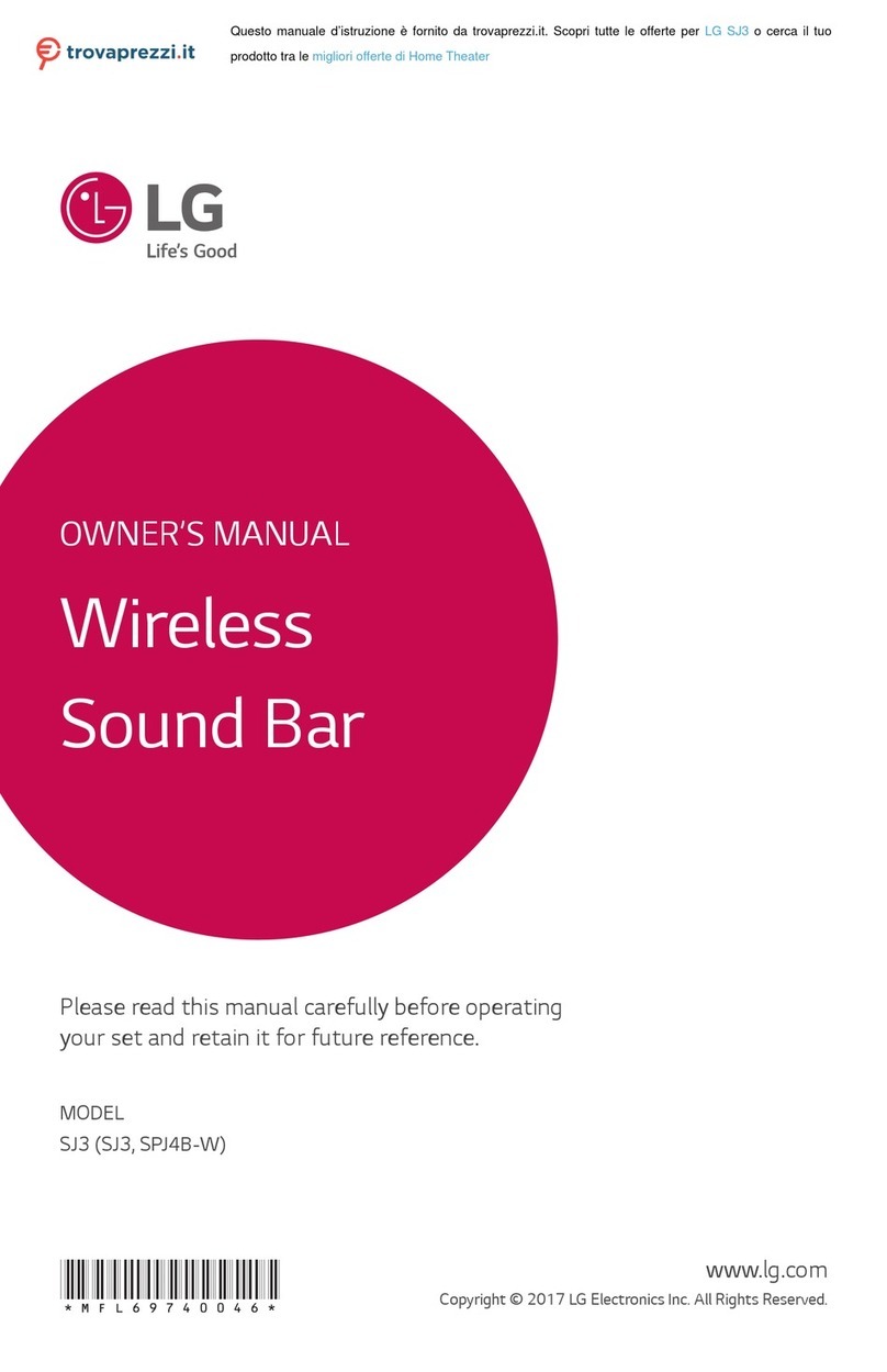 LG SJ3 User manual