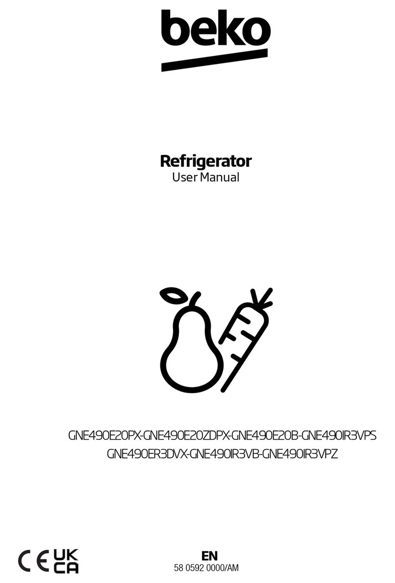 Beko GNE490E20ZDPX User manual