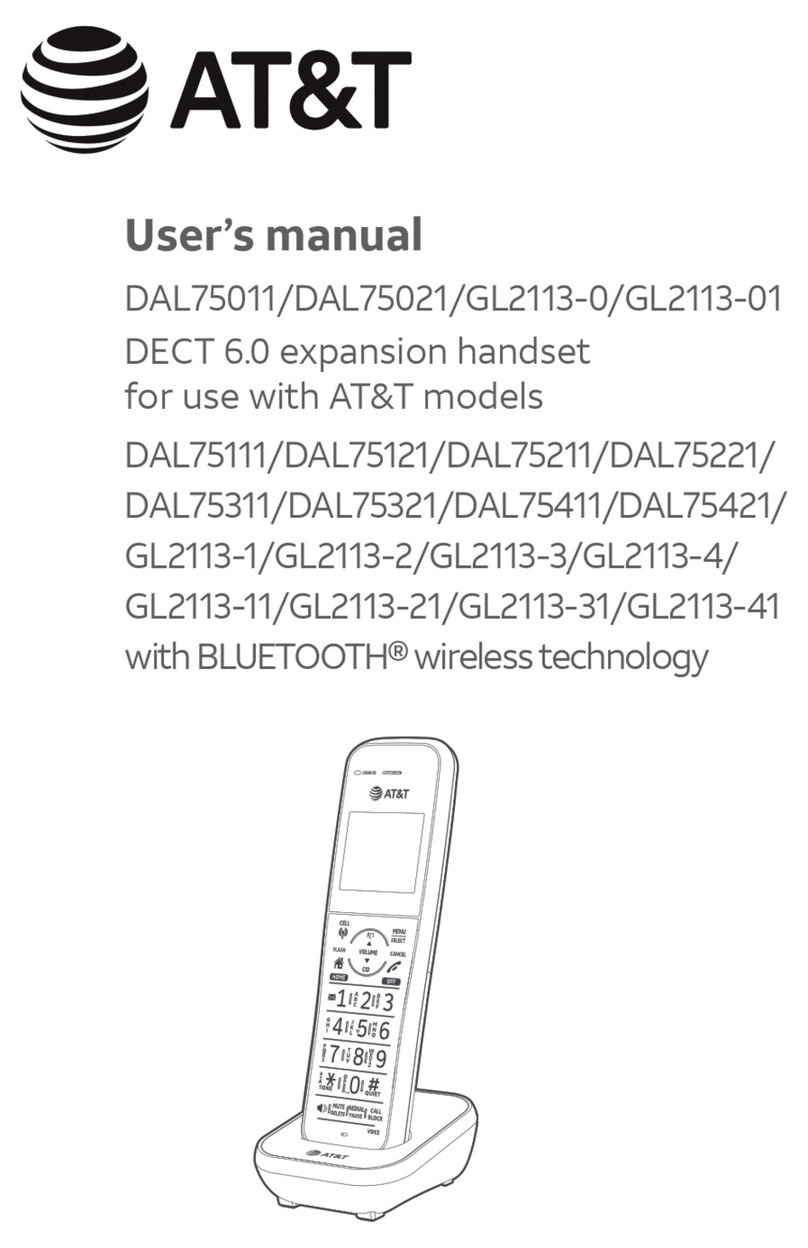 AT&T GL2113-0 User manual