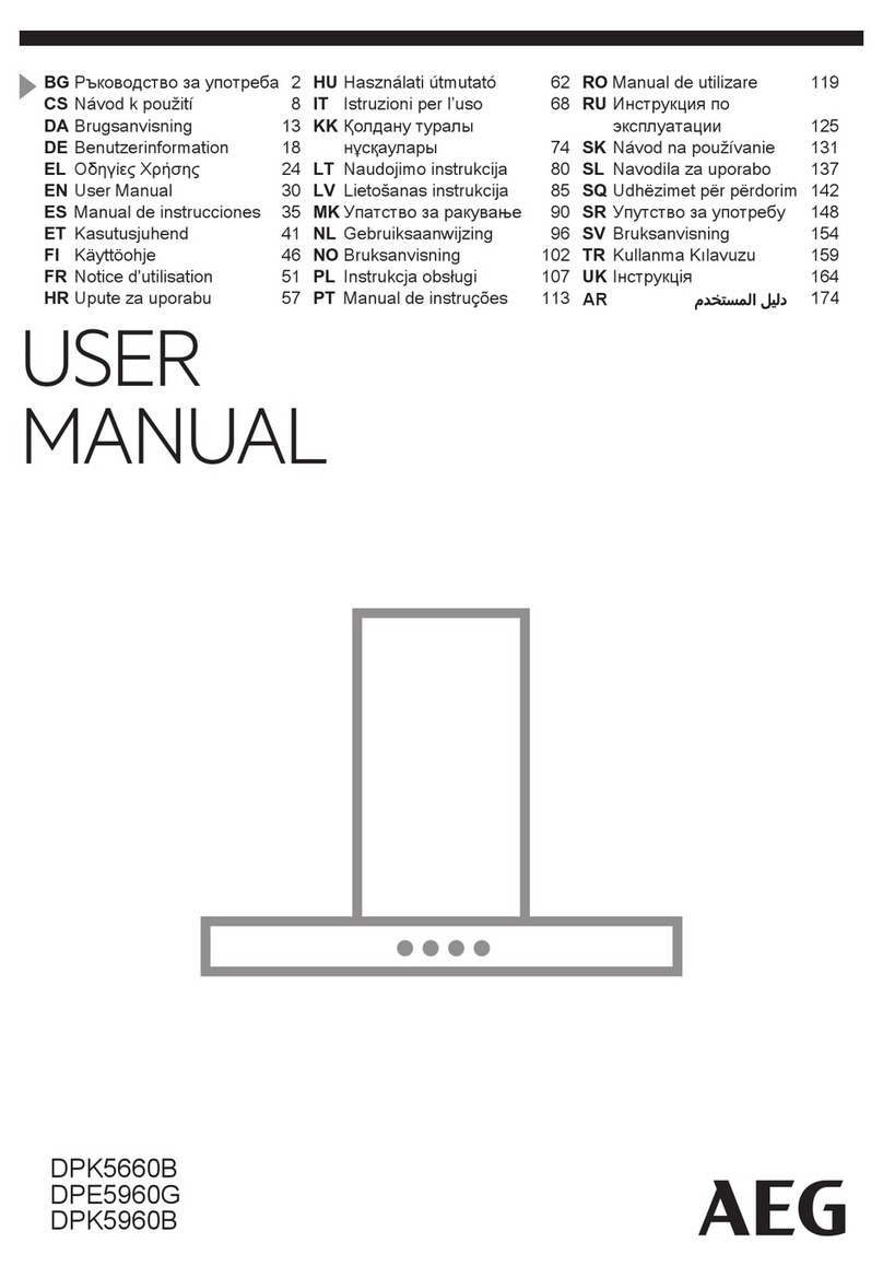 AEG DPK5660B User manual