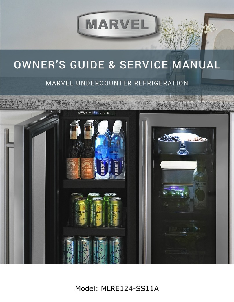 Marvel MLRE124-SS11A owner's guide